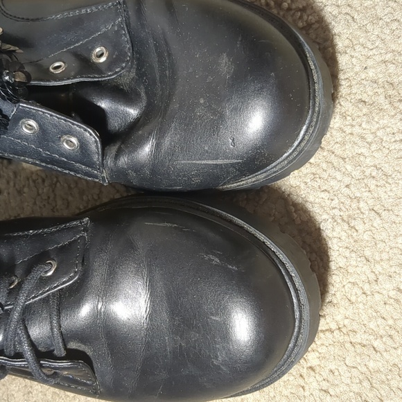 Unionbay Black Combat Booties in Black - Picture 11 of 13